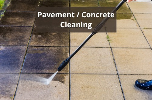 Pavement / Concrete Slab Cleaning